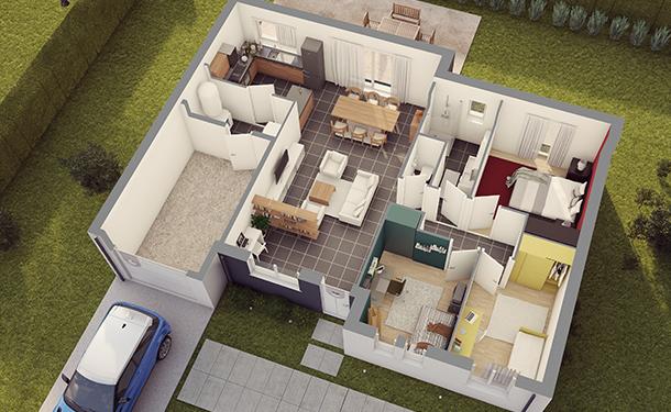 Maison toit plat Urban 2