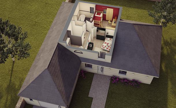 Maison traditionnelle émeraude