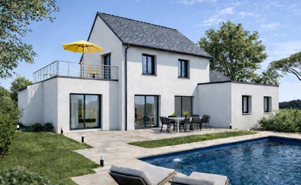 Maison contemporaine NEO jardin