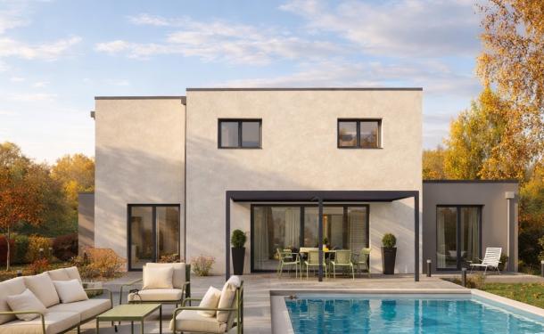 Maison toit plat Maison Laure