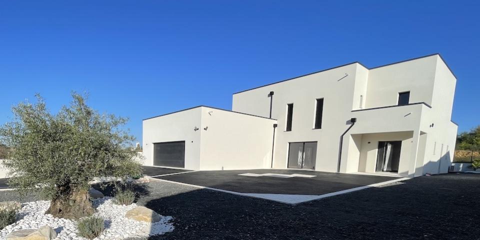 maison toiture terrasse