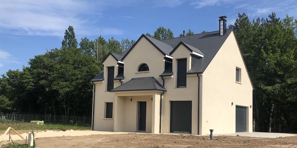 maison neuve traditionnelle