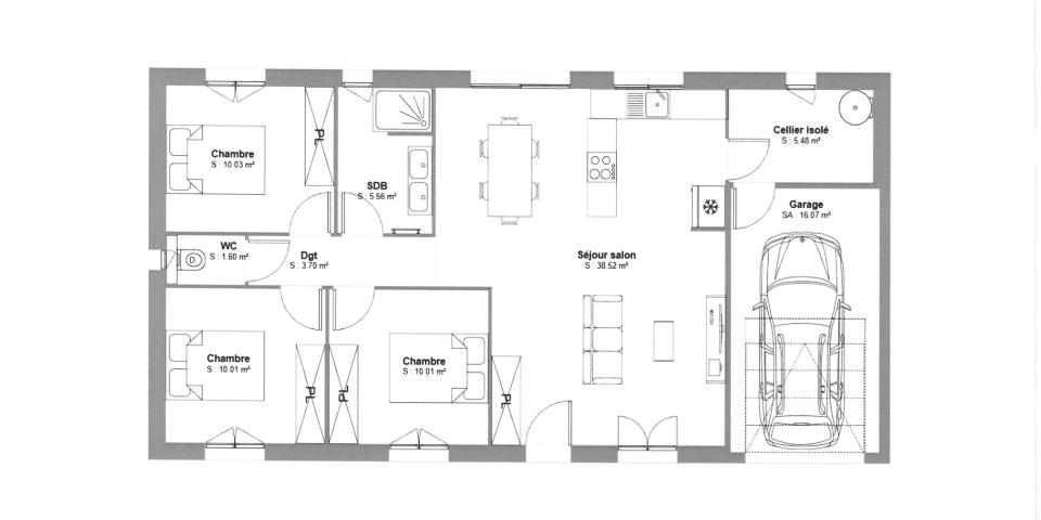 Plan intérieur