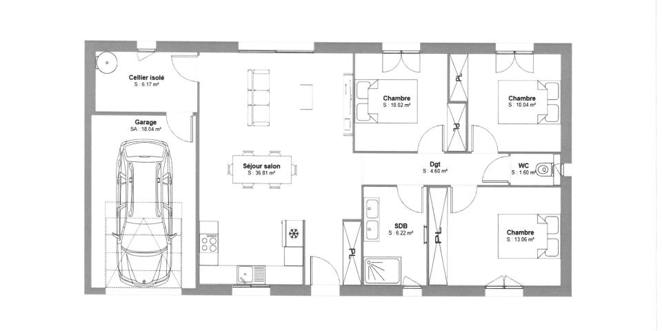 Plan intérieur