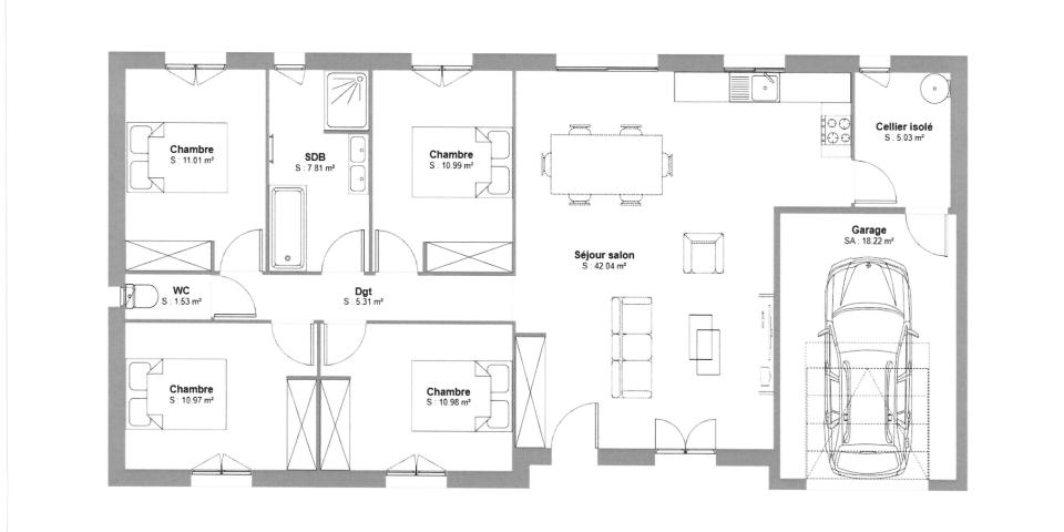 Plan intérieur