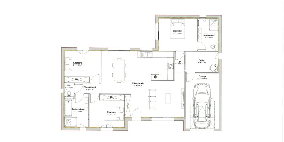 Plan intérieur