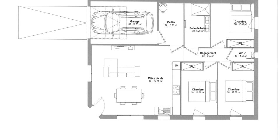 Plan intérieur