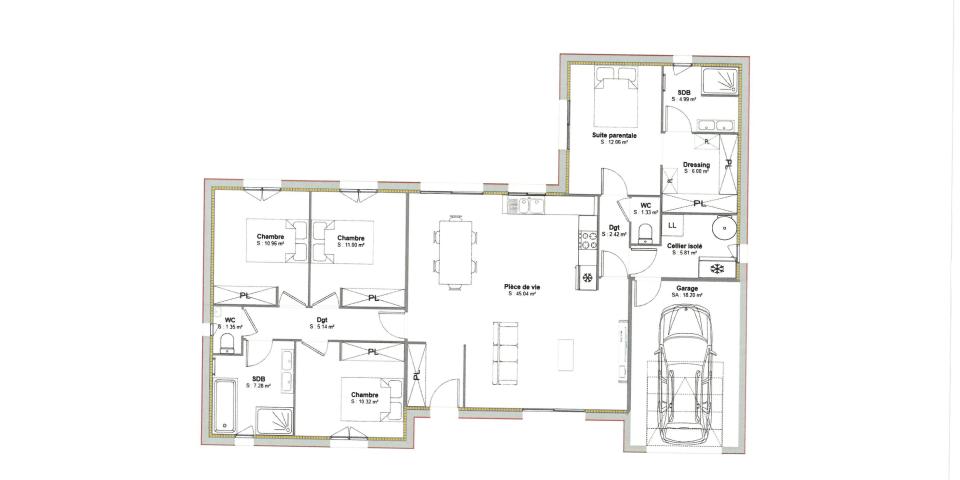 Plan intérieur