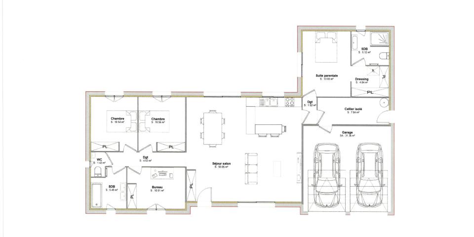 Plan intérieur